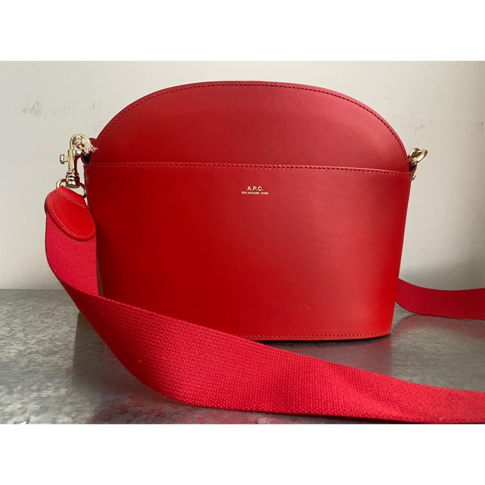 A.P.C. Red Gaby Crossbody Bag